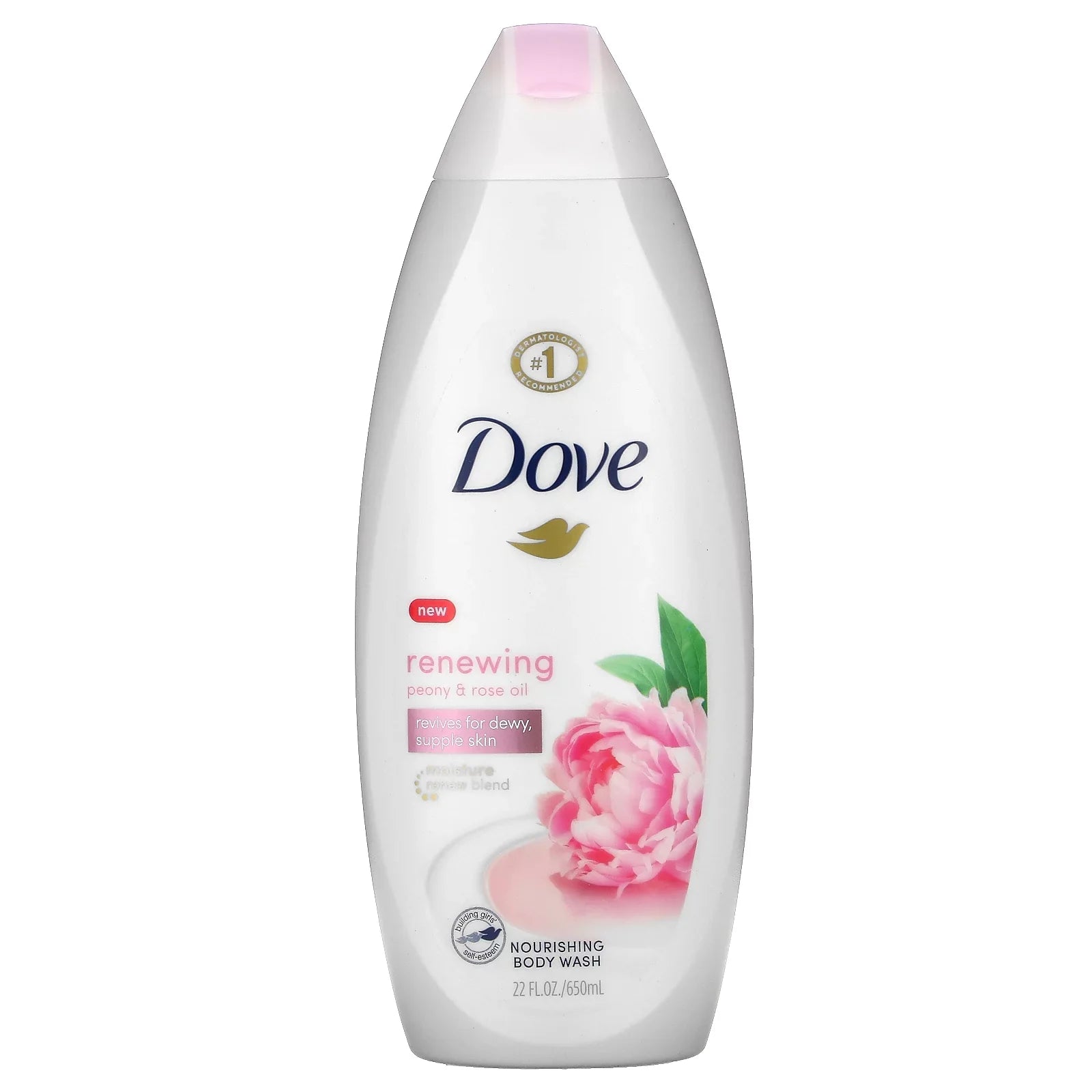 Dove Purely Pampering Body Wash, Sweet Cream and Peony, 22 oz, 3 Pack