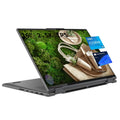 Lenovo Yoga 7i Windows 11 Pro 16" 2.5K IPS 2-in-1 Business Laptop, 12th Intel Evo Platform 12-Core i5-1240P, 8GB LPDDR5 RAM, 1TB SSD, Iris Xe Graphics, Backlit KB, Fp, Gray
