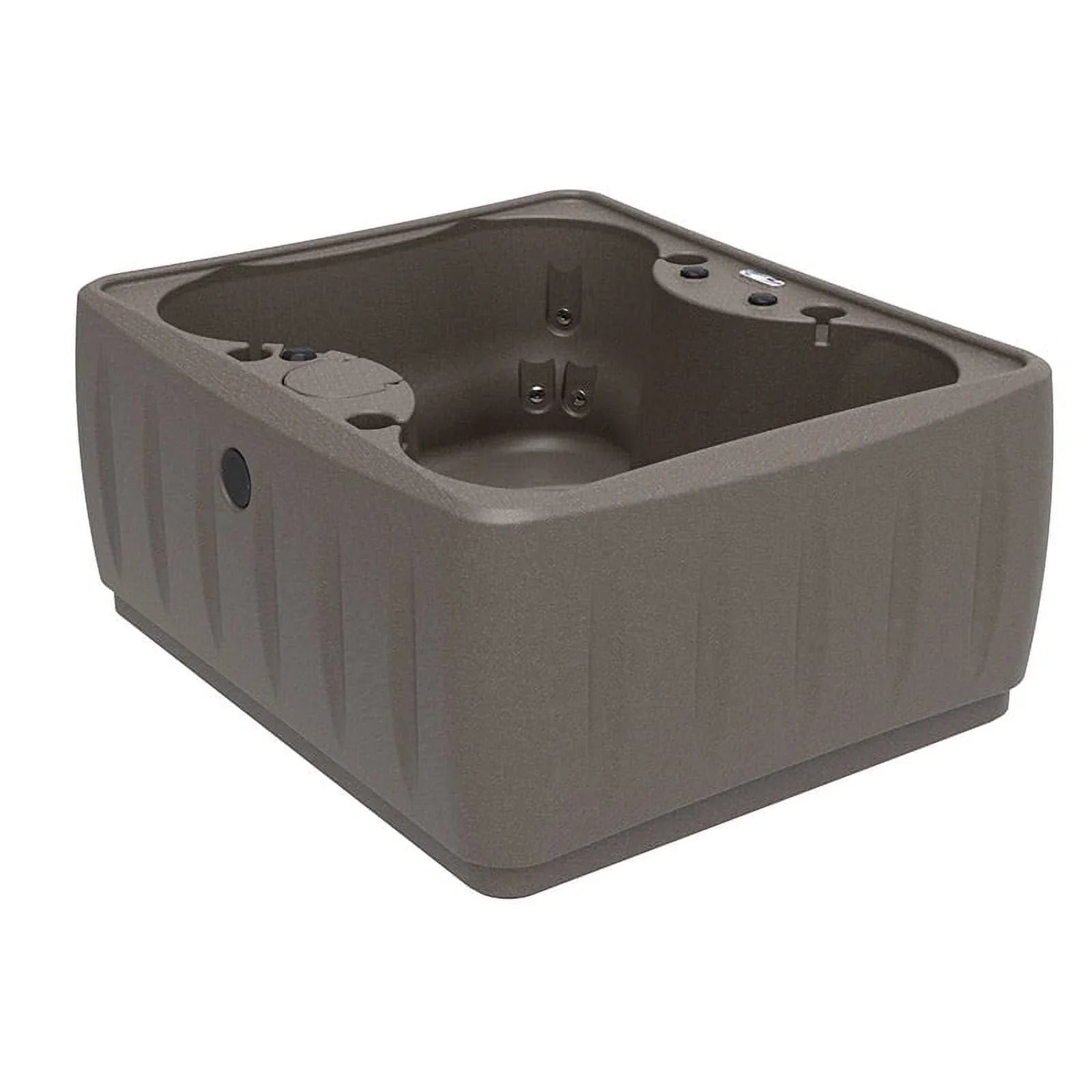 Aquarest Spas Powered By Jacuzzi® Premium 150 Hot Tub Spa 4-Person Plug and Play 12 Jets, Ozone and LED Waterfall, & Tub Protection Keystone