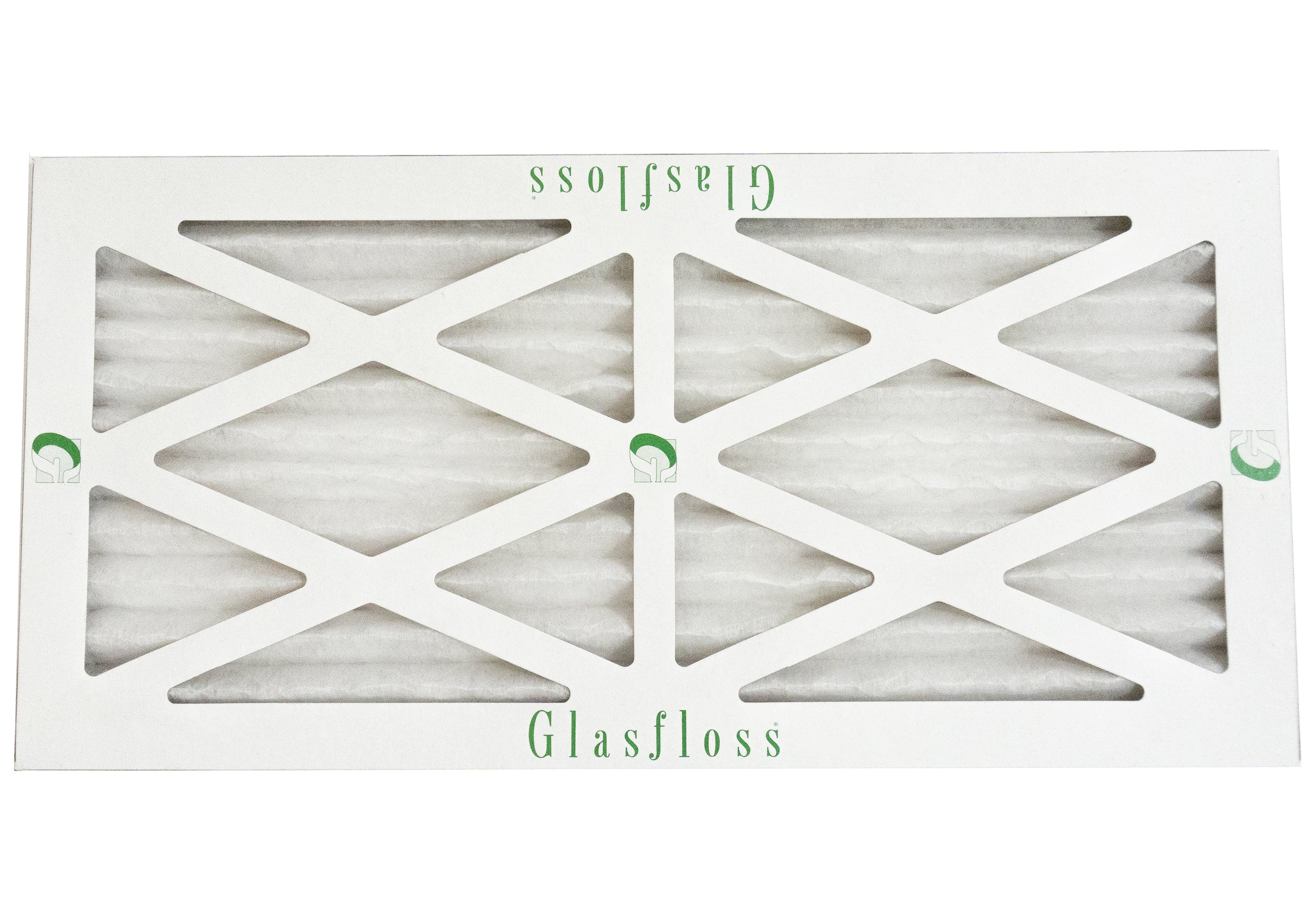 Glasfloss 10x18x1 - MERV 10 -Qty:4 - Furnace Air Filter - Made in USA (Actual Size: 9.5 x 17.5x7/8 inch)
