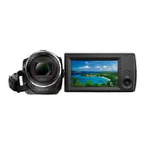 Sony HD Handycam Camcorder (Black) with 32GB microSD Card and Accessory Bundle