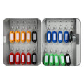 Etereauty Key Wall Box Mount Lock Case Security Organizer Cabinet Storage Holder Management Safe Locking Hanging Car