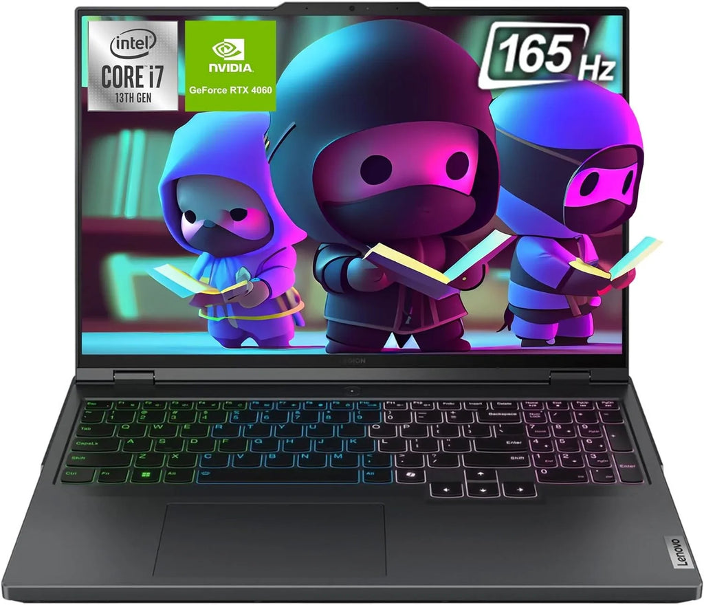 Lenovo Legion Pro 5i Gaming Laptop, 13th Gen Intel Core i7-13700HX, 16 GB DDR5 Ram, 512 GB PCIe SSD, 16" WQXGA(2560x1600), Nvidia Geforce RTX 4060, Windows 11 Home
