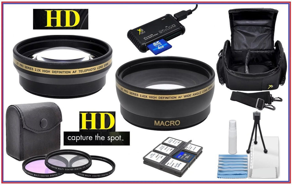 Super Saving Hi Def Accessory Pack for Nikon D3500 (55mm Suitable