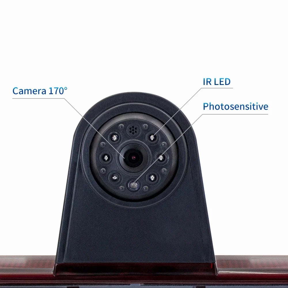 Dazzduo Brake Light Backup Camera, 7 in for Parking XIXIAN Camera N Backup Vans Crafter Light Sprinter Fesjoy 7 Sazoley with Monitor Brake 7 Mercedes-Benz LED 7 Matching , 7 Dabey Mercedes- ERYUE
