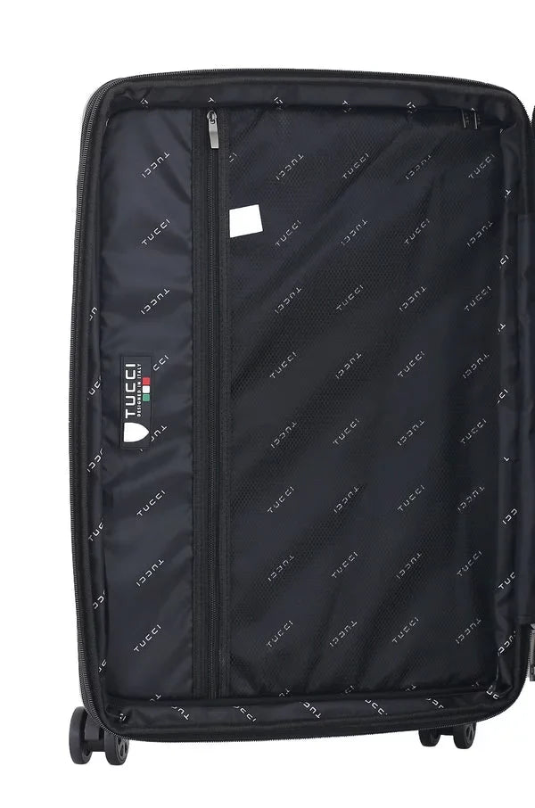 TUCCI Disegno - Pop Art Flower Dots 24-inch Medium Hardside Luggage
