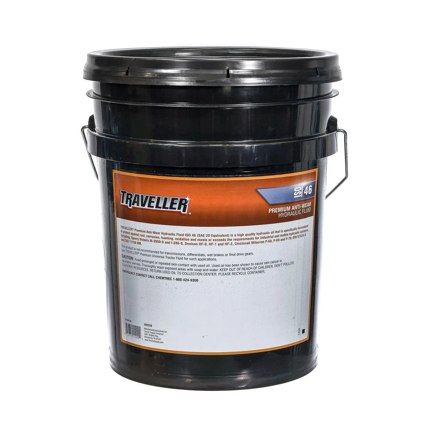Traveller 5 gal. Premium Anti-Wear Hydraulic Oil, ISO 46