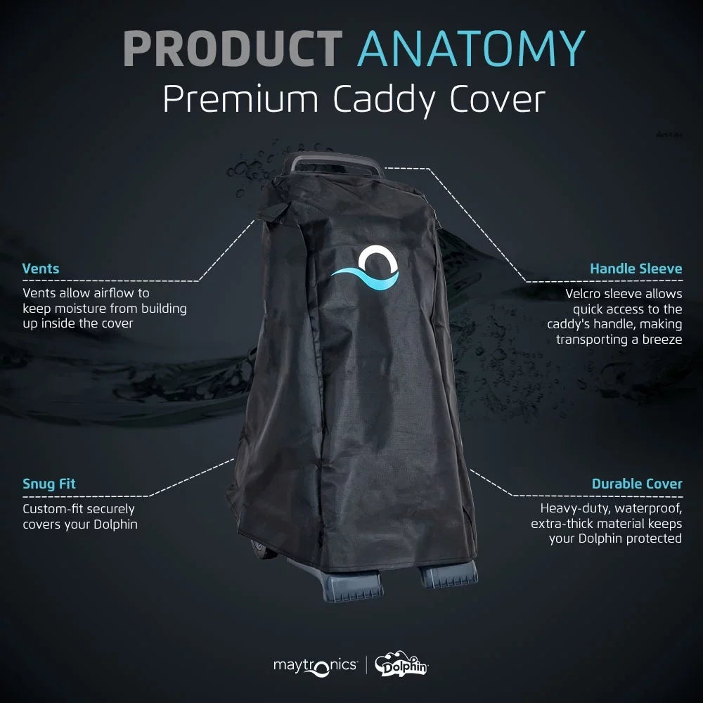 Dolphin Genuine Accessory — Universal Caddy and Premium Caddy Shield —Store and Protect Your Dolphin Year-Round