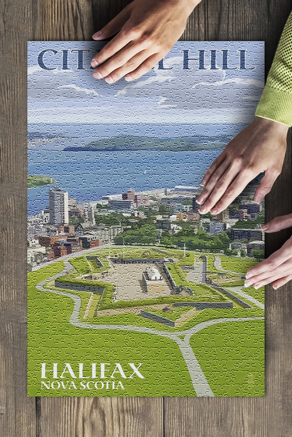 Halifax, Nova Scotia, Citadel Hill (19x27 inches, Premium 500 Piece Jigsaw Puzzle for Adults and Family, Made in USA)