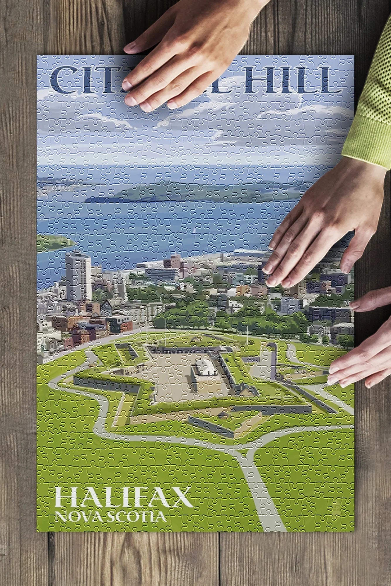 Halifax, Nova Scotia, Citadel Hill (19x27 inches, Premium 500 Piece Jigsaw Puzzle for Adults and Family, Made in USA)