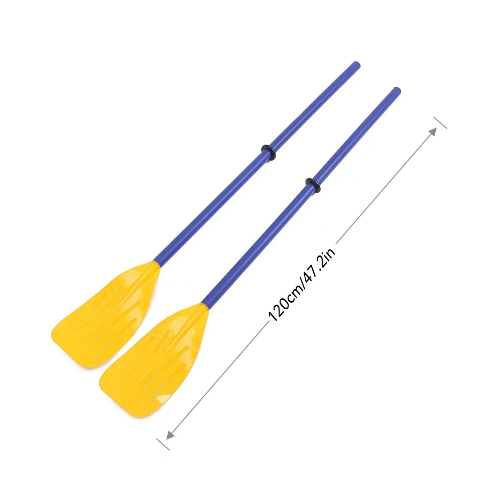 Tomshine Inflatable Watercraft Inflatable Rafts Portable Thicken PVC Vessel with Air Pump Paddle