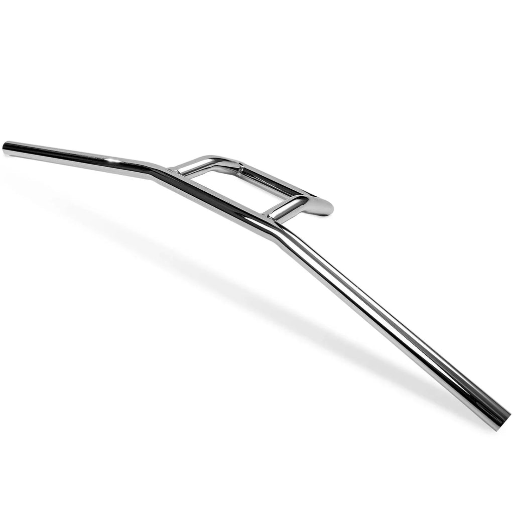 Krator Motorcycle Handlebar 1" Chrome Box Window Attack Style Matching with Yamaha FZR 400 600 750 1000