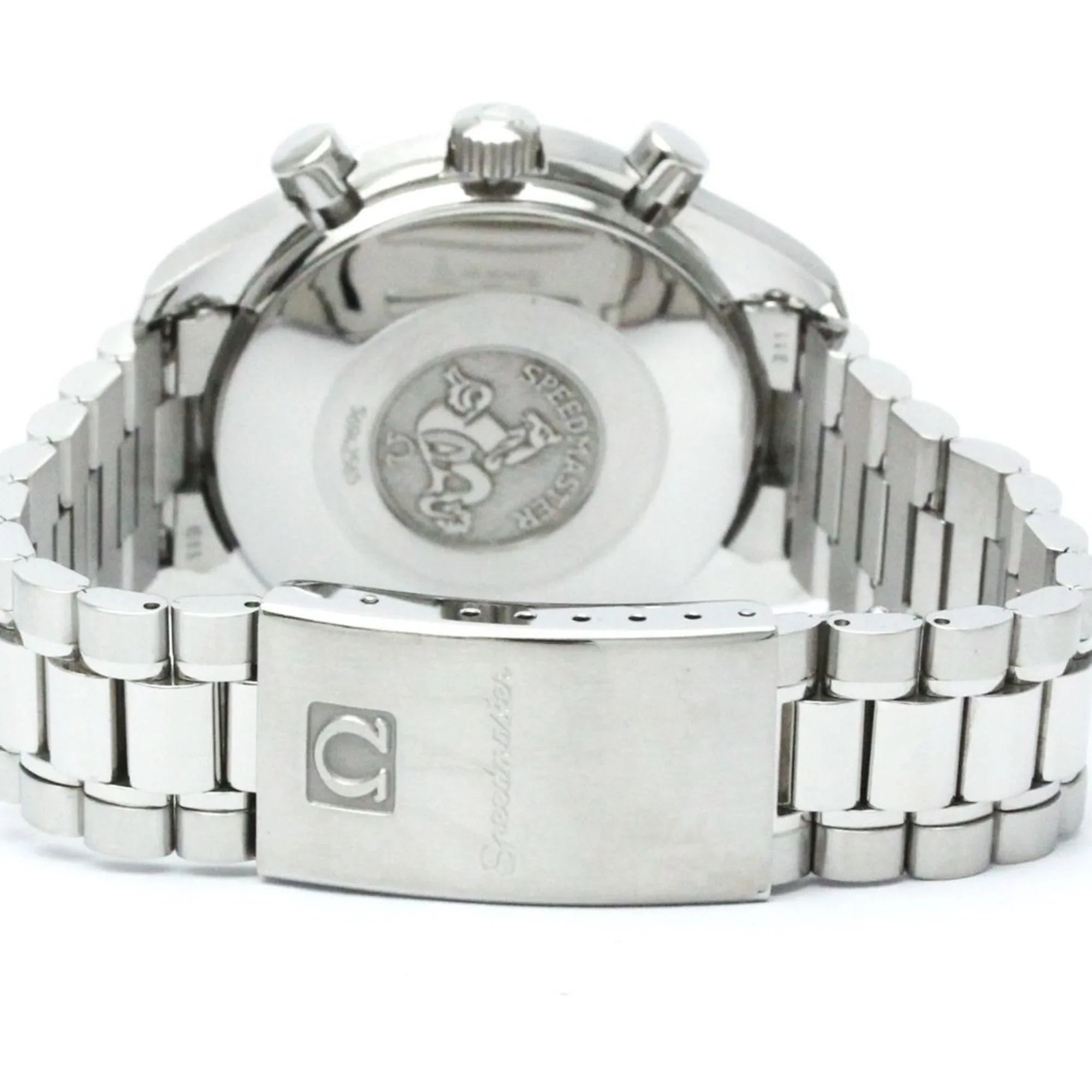 Pre-Owned Polished OMEGA Speedmaster Automatic Steel Mens Watch 3510.50 BF567382 (Good)