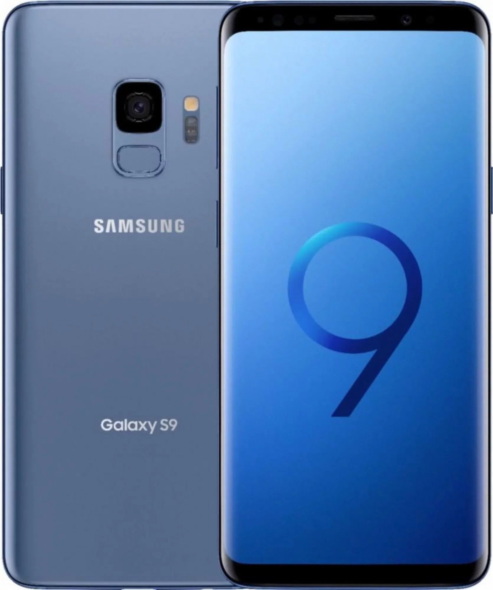 Pre-Owned Samsung Galaxy S9 G960U (T-Mobile Only) 64GB Coral Blue (- A) (Refurbished: Good)