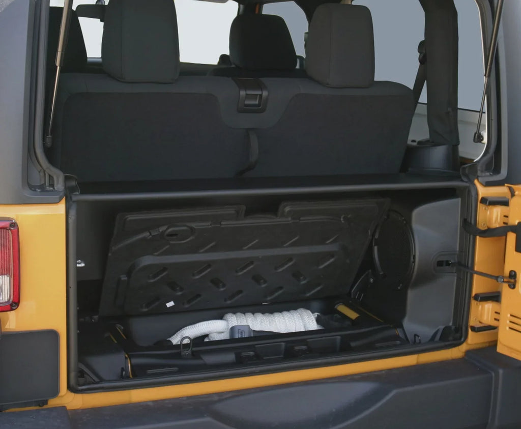 Tuffy Security Products 282-01 Classic Enclsoure; Black; 2011-2018 Jeep Wrangler JK