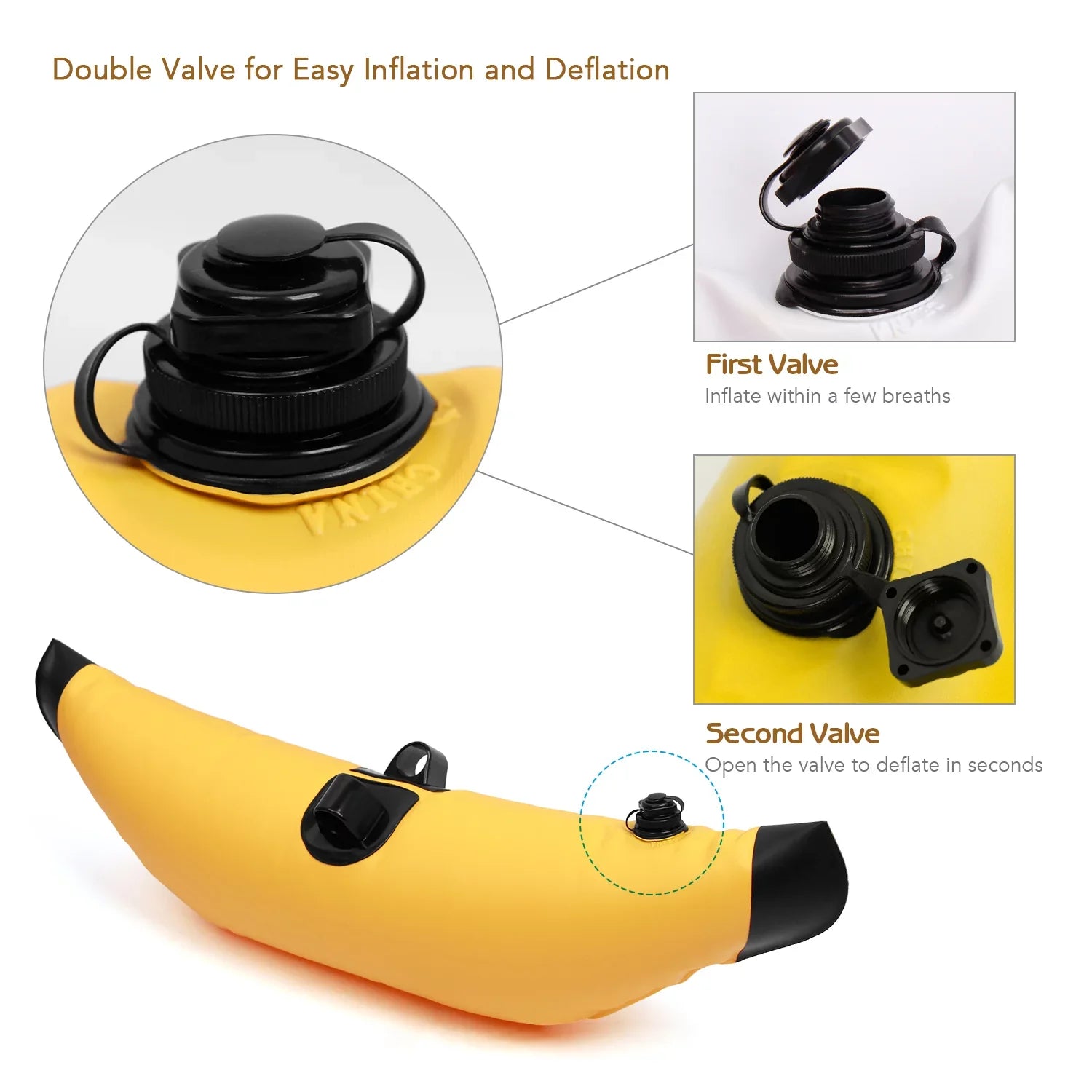 Aibecy Kayak Float,Inflatable Float With Float Stabilizer Kit Float With Sidekick Arms Rod Watercraft Pvc Inflatable Float With Sidekick Arms Sidekick Arms Rod Vessel Float Stabilizer Rod Ship Float Eryue
