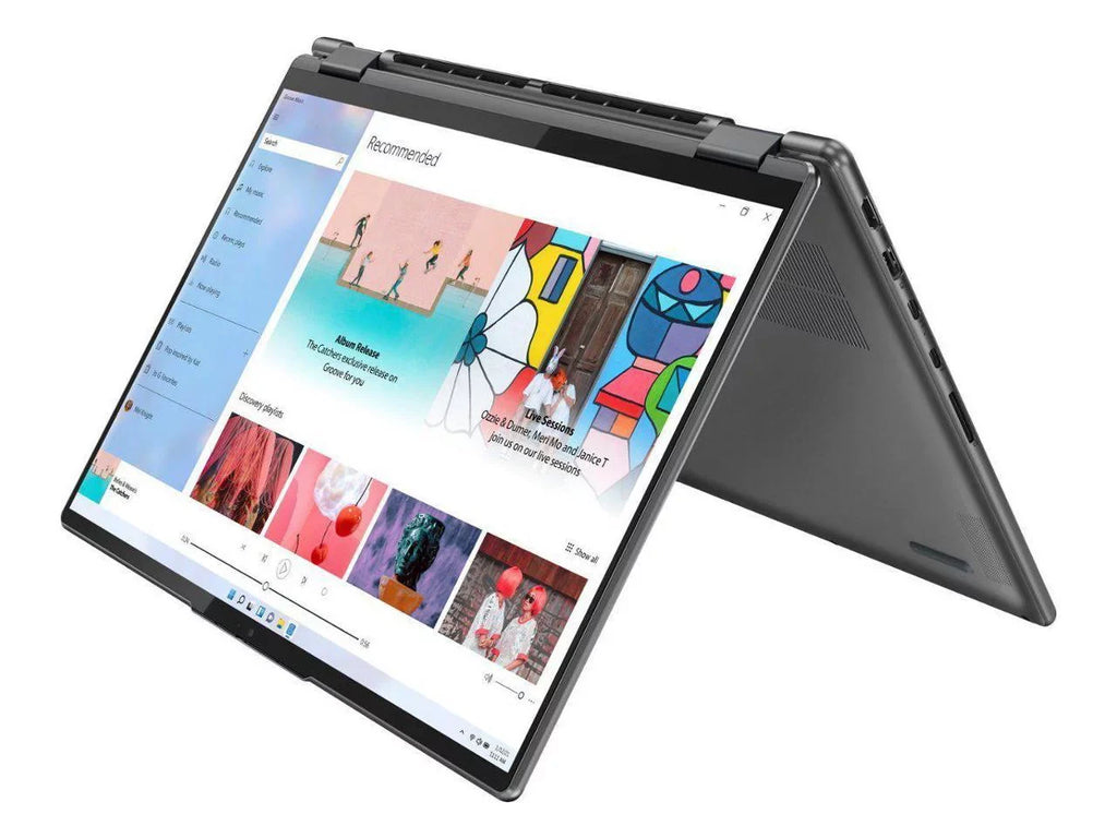 Lenovo Yoga 7i 2-in-1 Laptop, 16" 2.5K IPS Touchscreen Display, Intel Core i5-1240P Processor, 8GB RAM, 1TB SSD, Intel Iris Xe Graphics, Fingerprint Reader, Backlit Keyboard, Wi-Fi6, Windows 11 Home