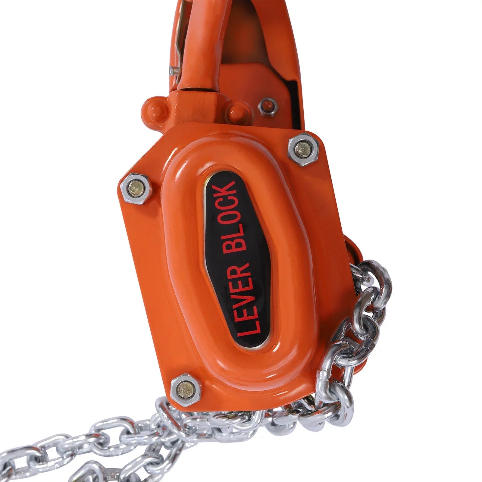 DENEST 0.75T Lever Block Chain Hoist Come Along Puller 10Ft Chain Lifter Ratchet Type