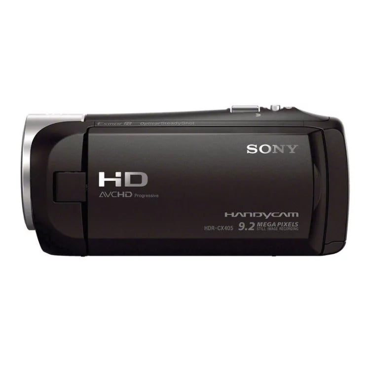 Sony HD Handycam Camcorder (Black) with 32GB microSD Card and Accessory Bundle