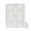 20x22x1 MERV 10 Pleated HVAC Air Filters by Glasfloss. ( Quantity 5 ) Exact Size: 19-1/2 x 21-7/8 x 7/8
