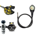 Cressi XS2/AC2 Regulator, XS Octopus Package and Mini Gauge