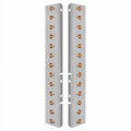 United Pacific 34476 Air Cleaner Light Bar Front, Stainless Steel, With