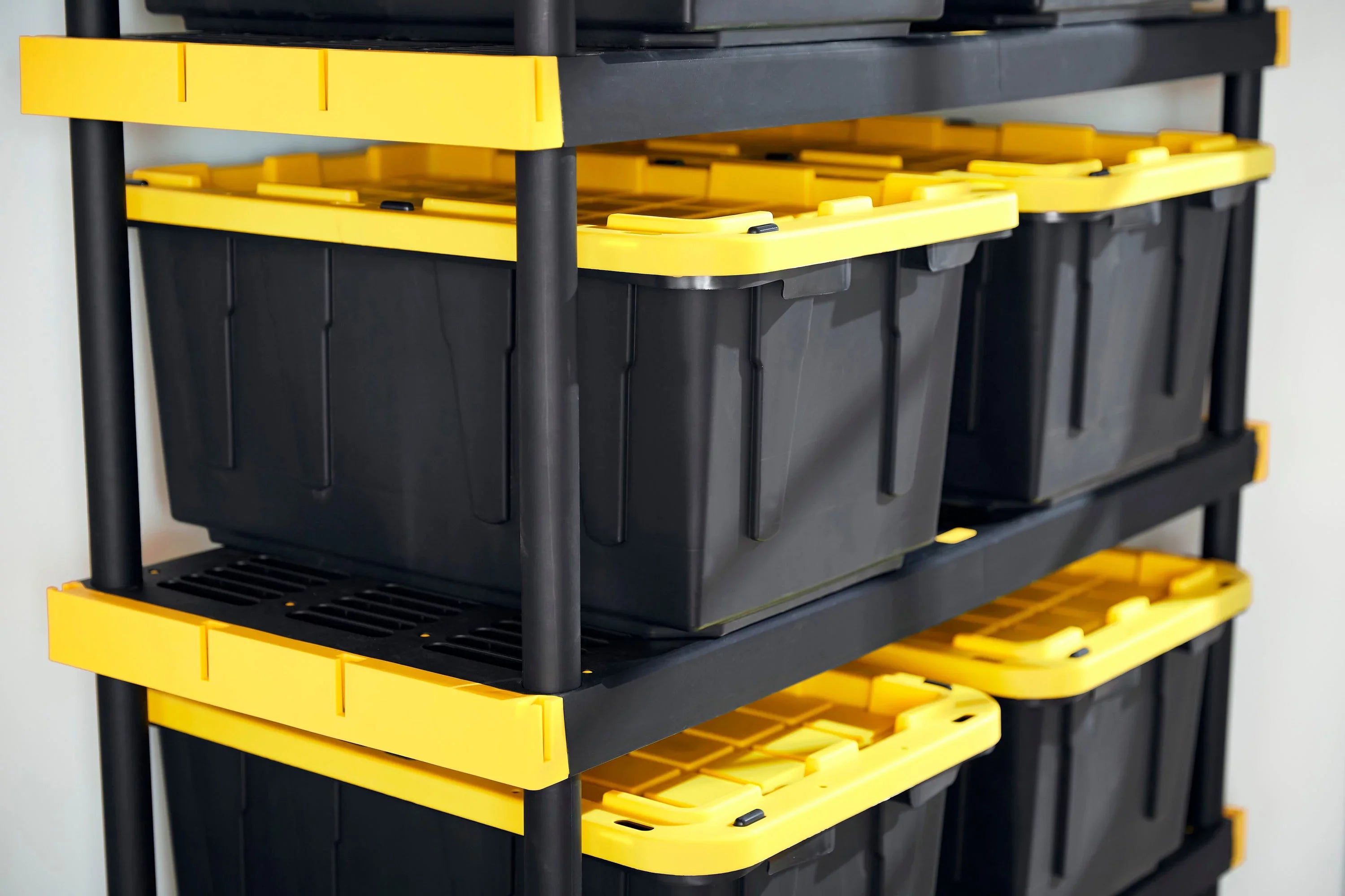 Project Source Commander 48-in W x 20-in D x 72-in H 5-Tier Heavy Duty Plastic Utility in the Freestanding Shelving Units