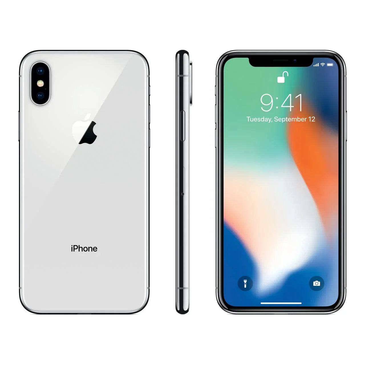 Restored Straight Talk Apple iPhone X 64GB Silver LTE MQA62LL/A (Refurbished)