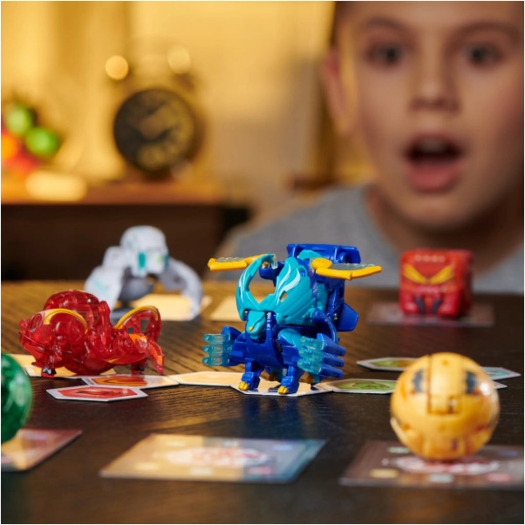 Bakugan Legends Collection 4-Pack, Cycloid Bakugan, Arcleon Geogan, Nillious Nova and more