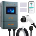 Vevor MGJLCD48A1450XA1MV4 Level 2 Electric Vehicle Charging Station with 0-48A Adjustable 11.5KW 240V NEMA14-50 Plug Smart EV Charger