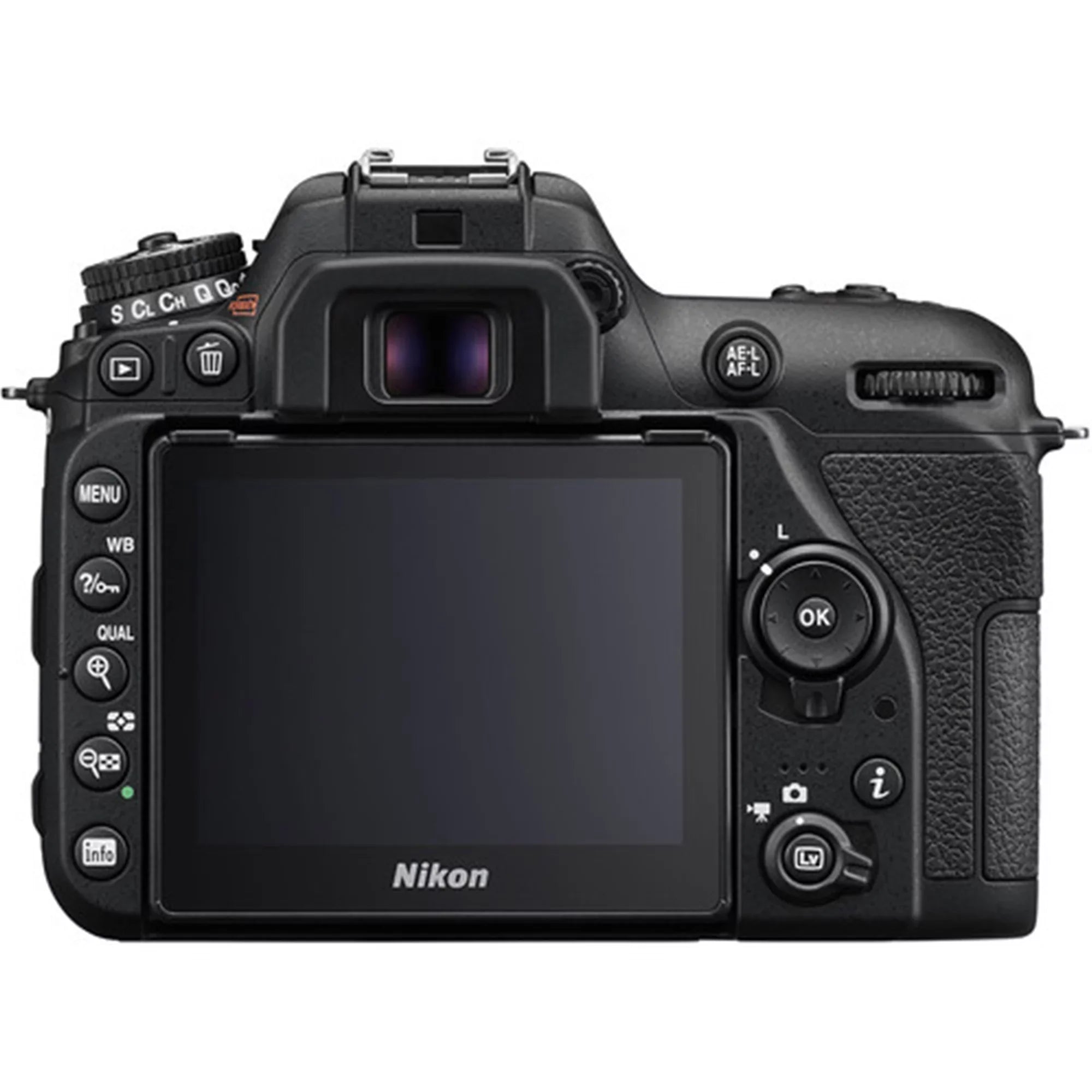 Nikon D7500 DSLR Camera with 18-55mm + 70-300mm Lens + 2 Pcs SanDisk 64GB Memory Cards + Tripod + Wideangle + Flash + ZeeTech Accessory Bundle