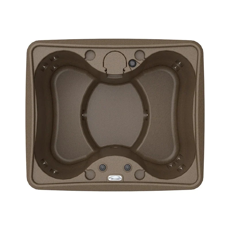 Aquarest Spas Powered By Jacuzzi® Premium 150 Hot Tub Spa 4-Person Plug and Play 12 Jets, Ozone and LED Waterfall, & Tub Protection Keystone