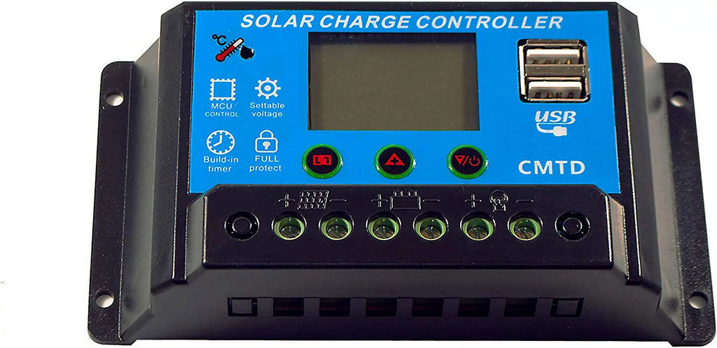 Solar Kit for Gate Opener -60W 24V Solar Panels, Batteries Charge Controller