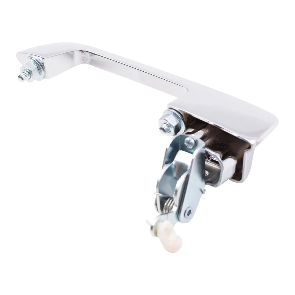Brock Replacement Passengers Outside Exterior Front Rear Chrome Door Handle Matching with Pickup Truck SUV Van 55075648 Fits select: 1991-1993 DODGE D-SERIES D200/D250