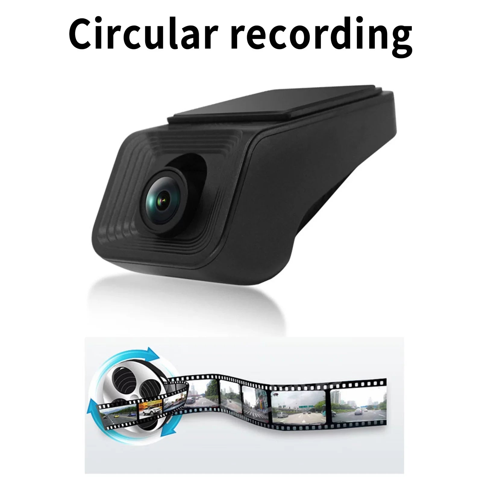 1080P HD Wifi Car DVR Front Rear Dash Cam Camera Video Recorder G-Sensor