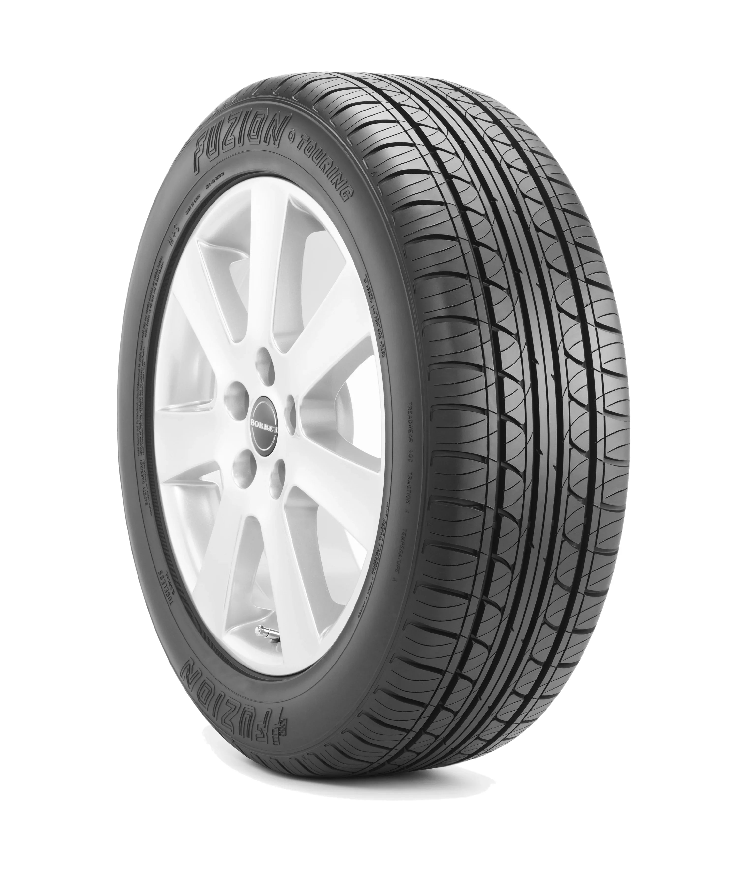 Fuzion Touring 185/65R15 88H AS All Season A/S Tire Fits: 2017 Hyundai Accent LE, 2013-14 Honda Fit EV