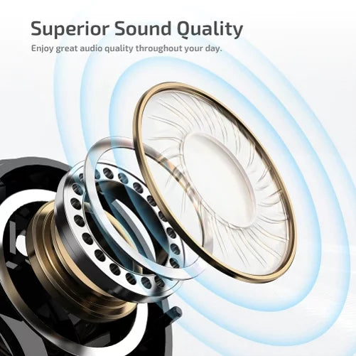 Wireless Earphones TWS True Stereo Earbuds Headphones w Mic Charging Case P2P for Samsung Galaxy A21 A20 A13 5G A12 5G A11 A10s A10e A03s A02s A01 - Sonim XP8 XP3 - Sony Xperia 1