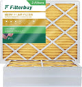 Filterbuy 20x24x4 MERV 11 Pleated HVAC AC Furnace Air Filters (3-Pack)