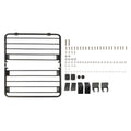 Paramount Automotive 81 20802 Flat Roof Rack Fits 18 22 Wrangler (Jl) Fits select: 2021 JEEP WRANGLER UNLIMITED, 2020 JEEP WRANGLER