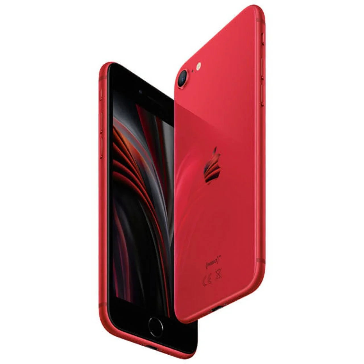 Restored Apple iPhone SE (3rd Gen) A2595 (Fully Unlocked) 128GB Red (Refurbished)
