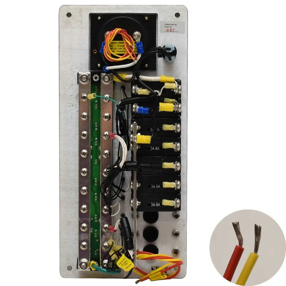 Blue Sea Ship Power Distribution Panel 8588 | 230VAC Main
