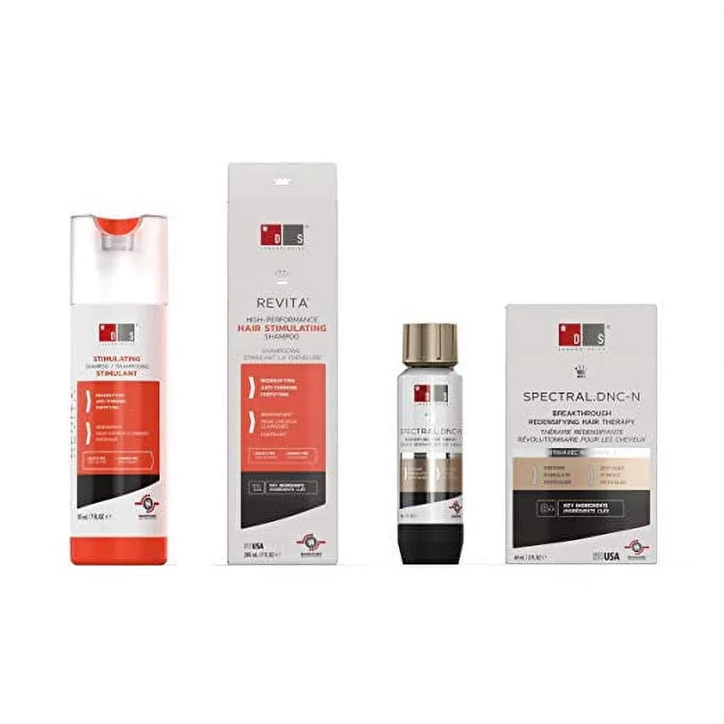 Revita Shampoo w/Biotin, Caffeine and Hair Growth Stimulating Ingredients, Helps Block DHT w/DNC-N Nanoxidil 5% Hair Regrowth Treatment