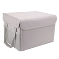 Irfora Fireproof Waterproof Storage Box, Excellent for Home Office Car, with Lid and Sturdy Handles