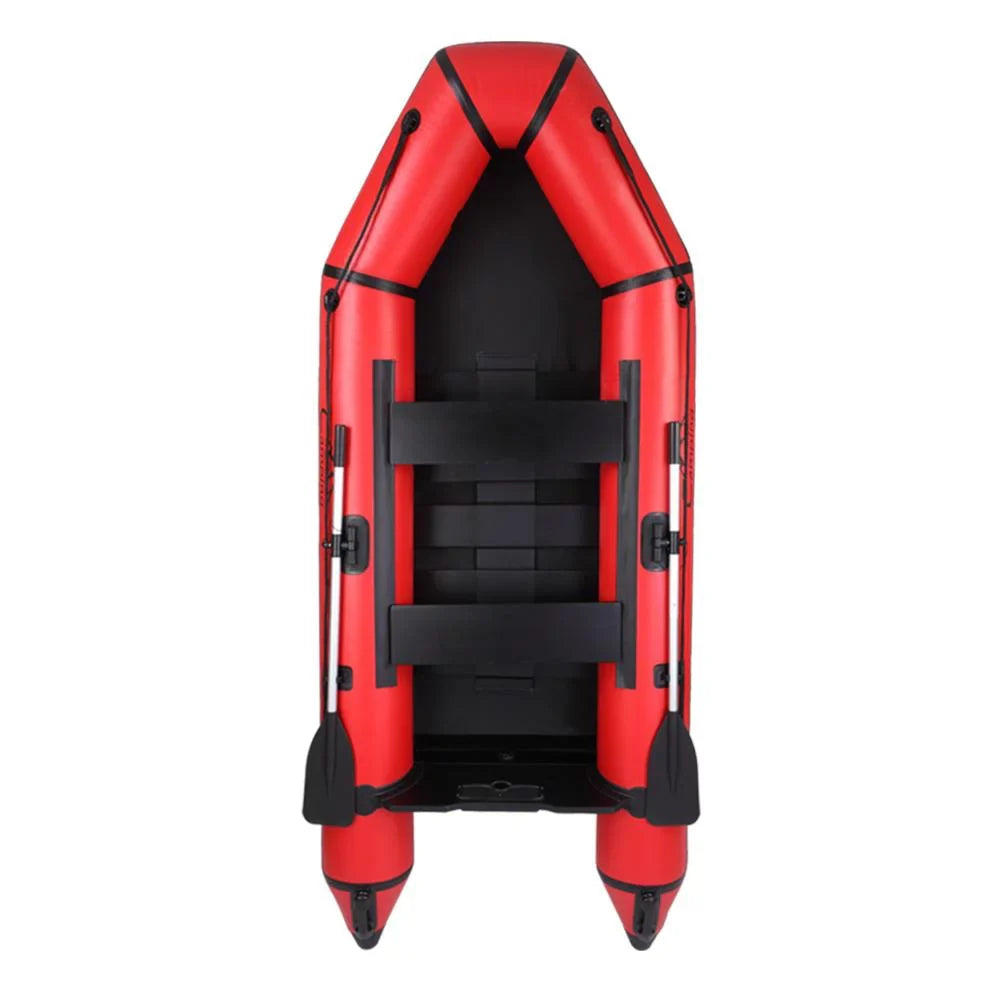 Campingsurvivals 10ft PVC Inflatable Fishing Assault Vessel Red