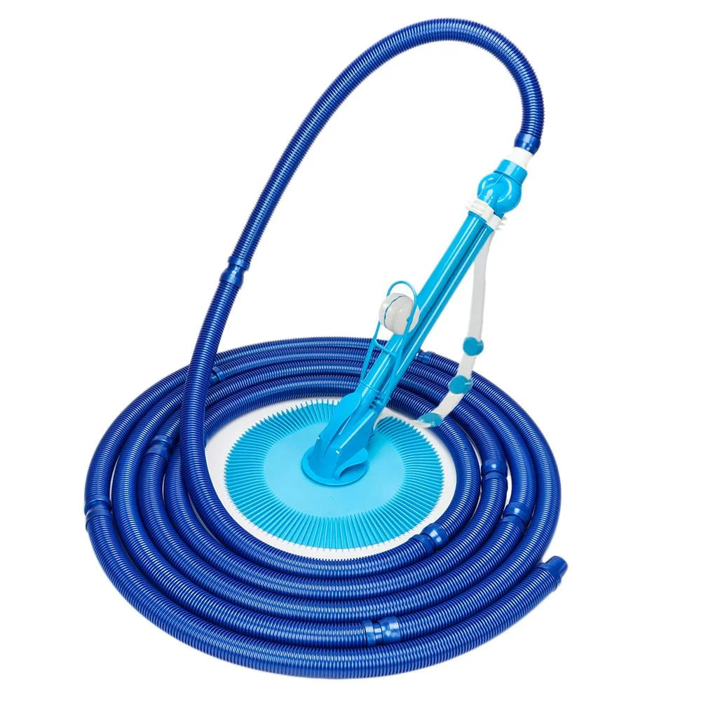 SalonMore Automatic Inground Above Ground Swimming Pool Cleaner Vacuum Hose Climb Wall