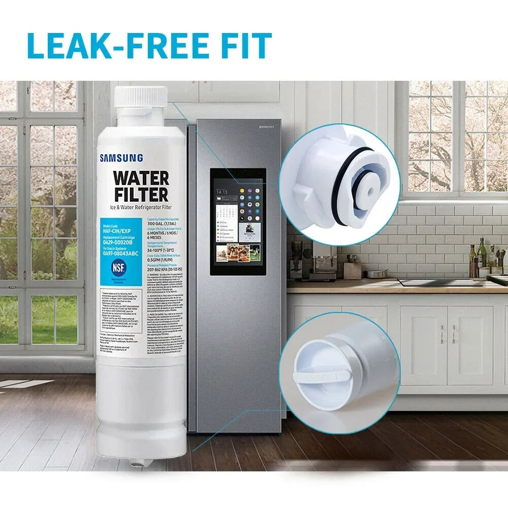 DA29-00020B Refrigerator Water Filter Fitting with HAF-CIN/EXP