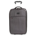J World Bay Business Carry-on Rolling Backpack for Travel and Commute, Black