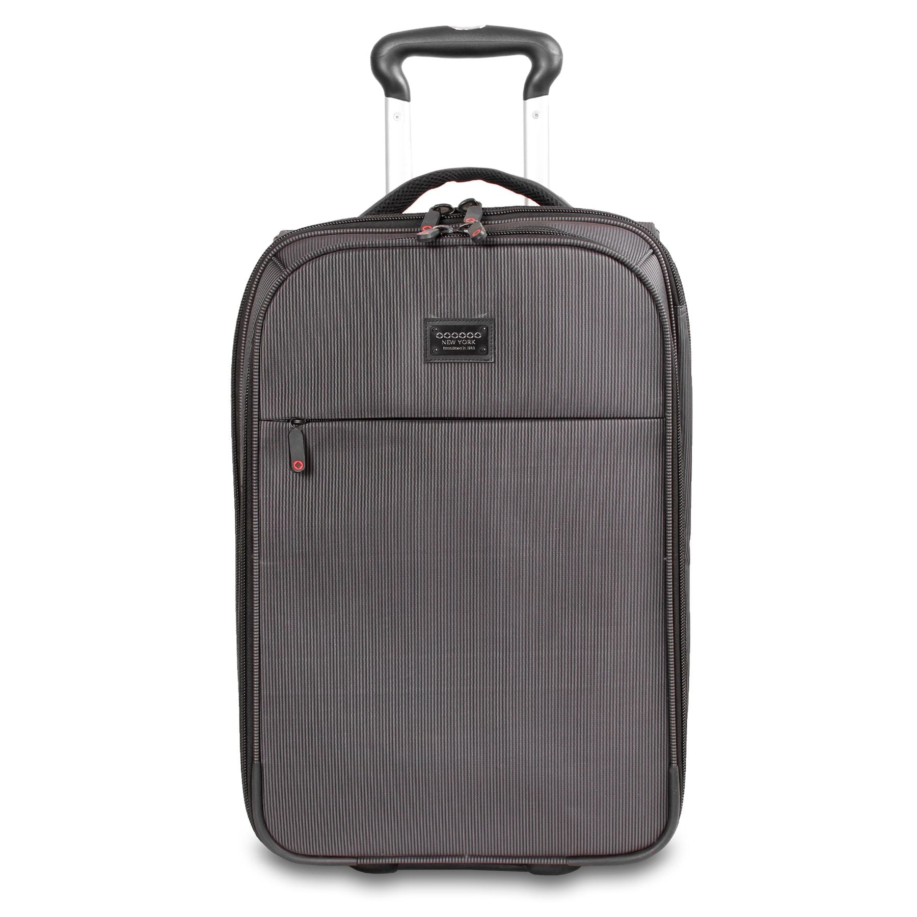 J World Bay Business Carry-on Rolling Backpack for Travel and Commute, Black