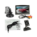 5 inch TFT LCD Color Mirror Monitor for Car Reverse Rear View Backup Camera Car DVD Kit (Black)
