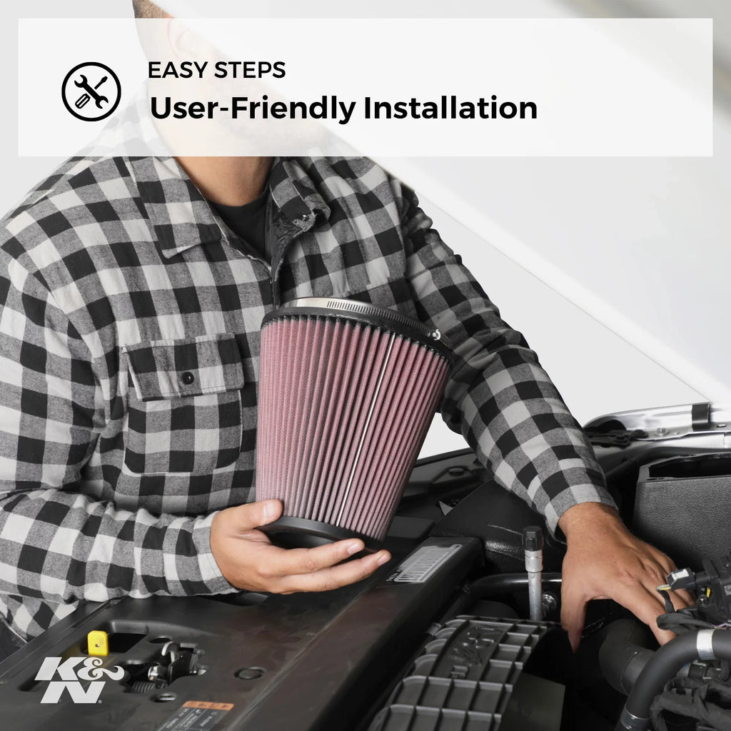 K&N Engine Air Filter: High Performance, Premium, Washable, Industrial Replacement Filter, Heavy Duty: E-3680